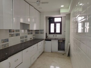 Kitchen in 3 BHK Apartment at Vasant Kunj – for Rent