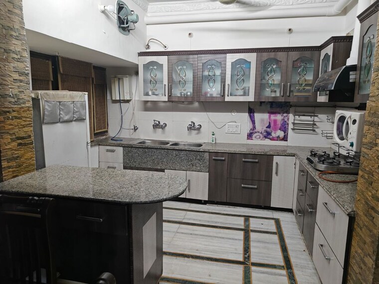Kitchen, sector 9 panchkula 3 Bedroom 1800 Sq.Ft. Builder Floor In Sector 9 Panchkula Panchkula 10638250