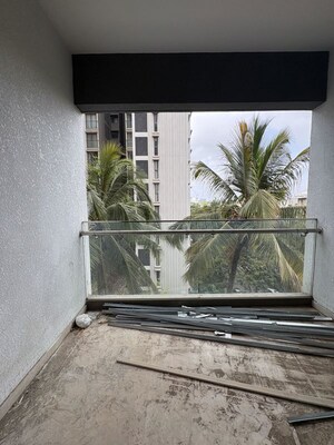 Balcony in 3 BHK Apartment at Adani Ten BKC, Bandra East – for Rent
