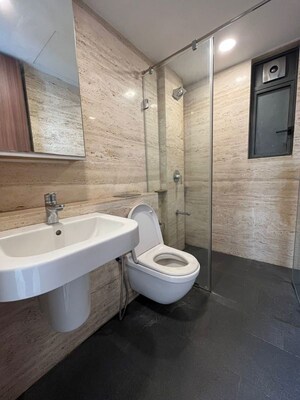 Bathroom in 1 BHK Apartment at Siddha Sky, Sion – for Sale