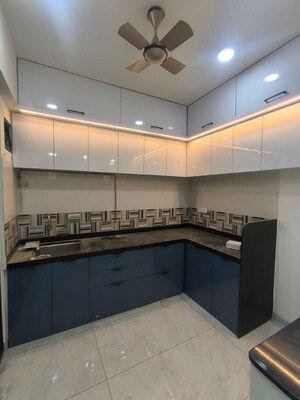 Kitchen in 3 BHK Apartment at Mantra Meraki, Akurdi – for Rent