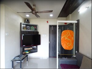 Living Room in 2 BHK Apartment at Vanaz Corner, Kothrud – for Rent