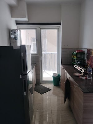 Kitchen in 2 BHK Builder Floor at Gaur Yamuna City 16th Park View, Gaur Yamuna City – for Rent
