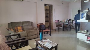 Living Room in 3 BHK Apartment at Bhusari Colony – for Rent