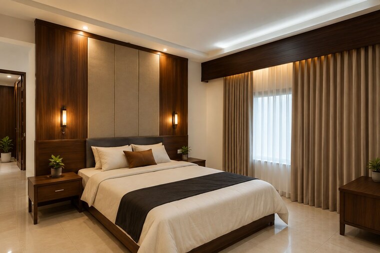 Bedroom, naikkanal 3 Bedroom 3000 Sq.Ft. Independent House In Naikkanal Thrissur 10638364