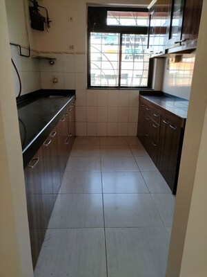 Kitchen in 2 BHK Apartment at Sheth Vasant Galaxy, Goregaon West – for Rent