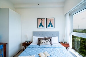Bedroom in 3.5 BHK Apartment at Godrej The Trees, Vikhroli East – for Sale