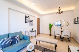 Living Room in 2 BHK Apartment at The Wadhwa Promenade, Ghatkopar West – for Sale