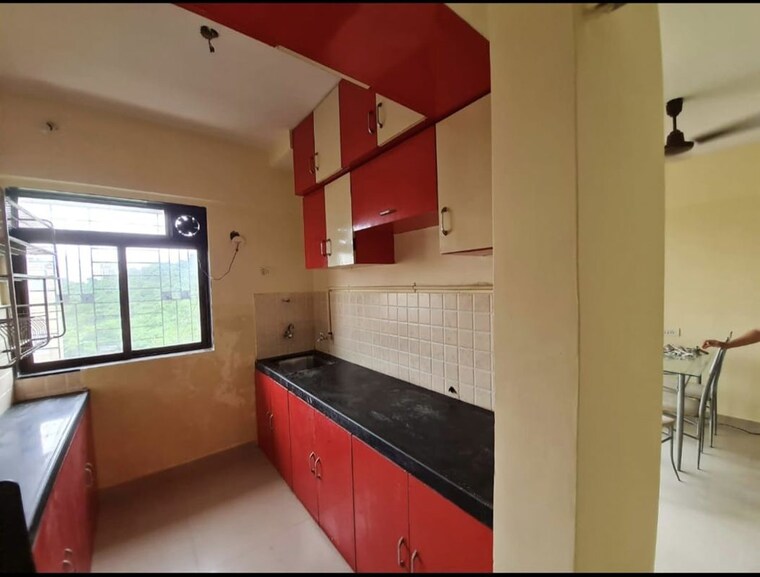 Kitchen, green-square 1.5 Bedroom 600210 Sq.Ft. Apartment In Kasarvadavali Thane 10638381
