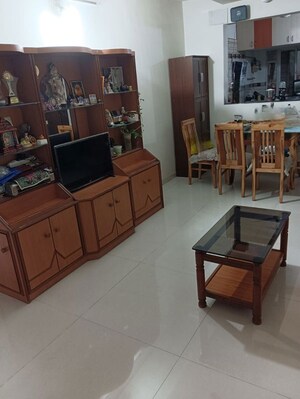 Living Room in 2 BHK Apartment at GK Rose Icon, Pimple Saudagar – for Rent