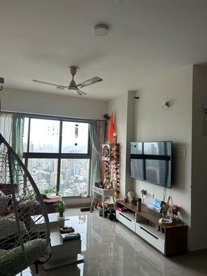 Living Room in 2 BHK Apartment at Raj Infinia, Malad West – for Sale