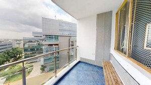 Balcony in 3 BHK Apartment at Candeur Carlisle, Mahadevpura – for Sale