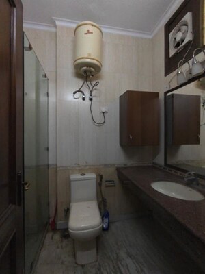 Bathroom in 3 BHK Builder Floor at Kailash Colony – for Sale