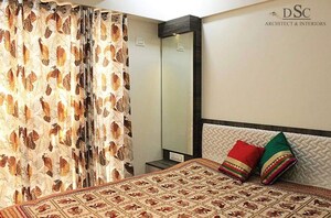 Bedroom in 3 BHK Apartment at Bhoomi Acres, Thane West – for Rent