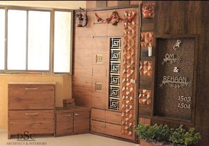 Living Room in 3 BHK Apartment at Bhoomi Acres, Thane West – for Rent
