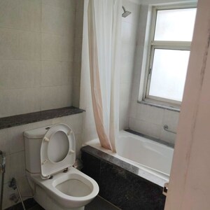 Bathroom in 3 BHK Builder Floor at SS The Palladians, Sector 47 – for Rent