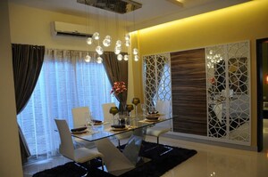 Living Room in 3 BHK Apartment at RJ Lake Gardenia, Old Madras Road – for Sale