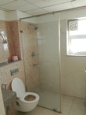 Bathroom in 3 BHK Apartment at Supertech Araville, Sector 79 – for Rent
