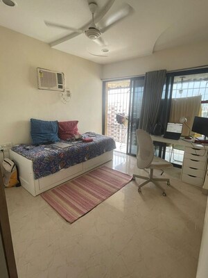 Living Room in 2 BHK Apartment at Bandra West – for Rent