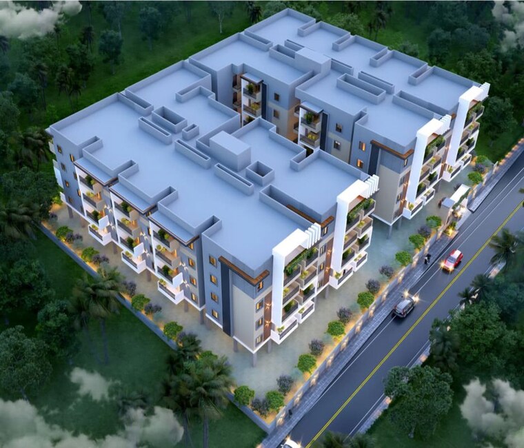 Master Plan, kriti-aakruthi-nest 3 Bedroom 1466 Sq.Ft. Apartment In Medihalli Bangalore 10635729