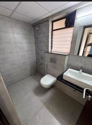 Bathroom in 2 BHK Apartment at Mahindra Alcove, Chandivali – for Rent