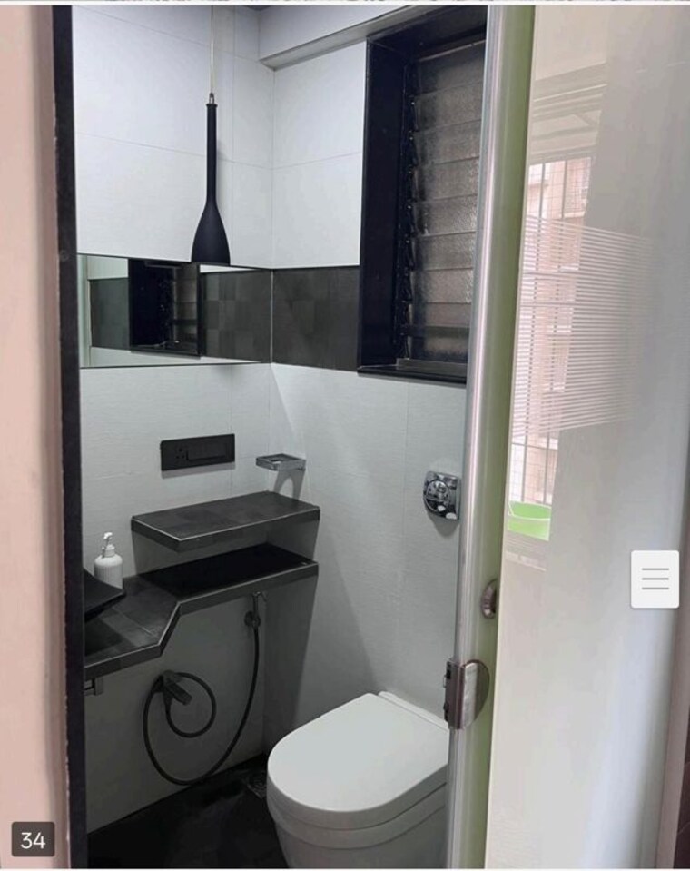 Bathroom, shiv-om-chs 3 Bedroom 1050 Sq.Ft. Apartment In Chandivali Mumbai 10638534