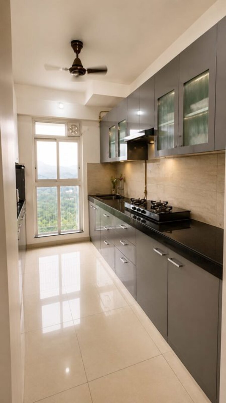Kitchen, godrej-emerald 3 Bedroom 1010 Sq.Ft. Apartment In Ghodbunder Road Thane 10638568
