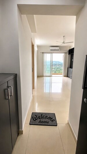 Building Lobby in 3 BHK Apartment at Godrej Emerald, Ghodbunder Road – for Rent