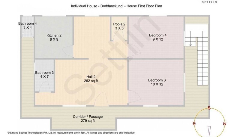 Map Location, doddanekkundi 5 Bedroom 3500 Sq.Ft. Independent House In Doddanekkundi Bangalore 10638544