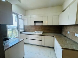 Kitchen in 3 BHK Apartment at Godrej Meridien, Sector 106 – for Rent