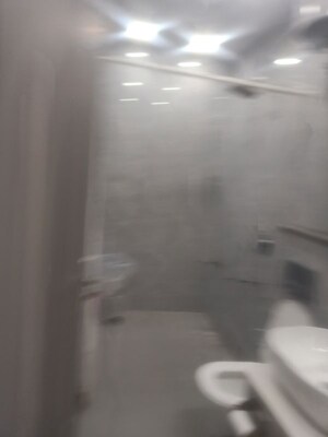 Bathroom in 4 BHK Builder Floor at Vasant Kunj Enclave – for Rent