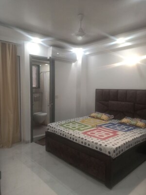 Bedroom in 4 BHK Builder Floor at Vasant Kunj Enclave – for Rent