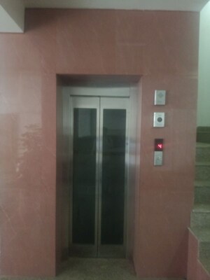 Building Lobby in 4 BHK Builder Floor at Vasant Kunj Enclave – for Rent
