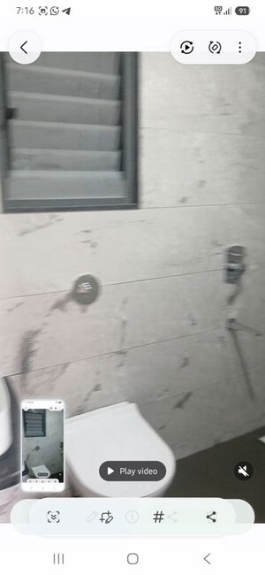 Bathroom in 2 BHK Apartment at Pearl Residency Nigdi, Nigdi – for Rent