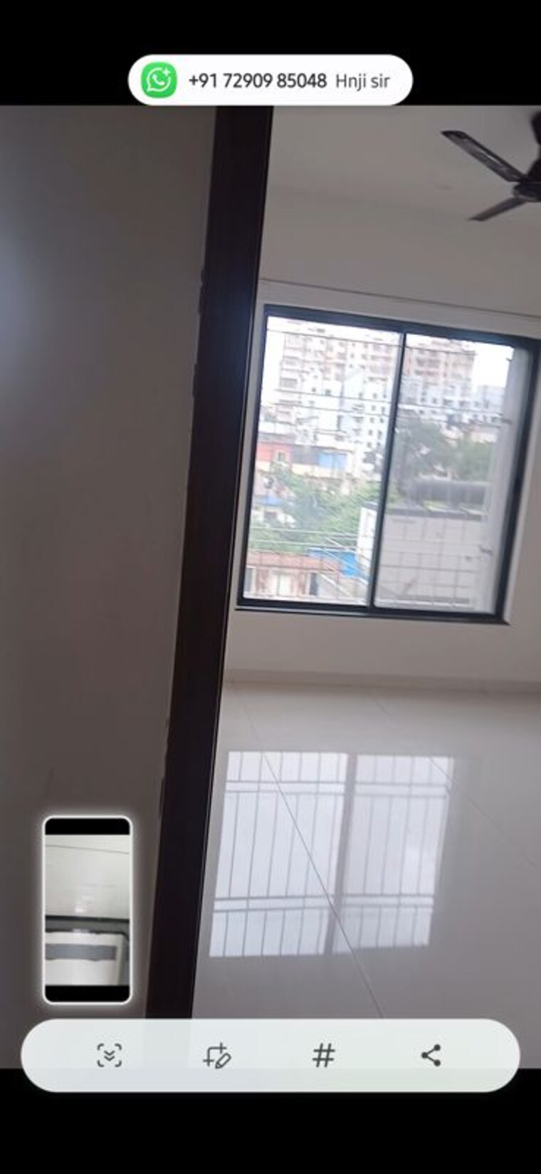 Balcony, pearl-residency-nigdi 2 Bedroom 1000 Sq.Ft. Apartment In Nigdi Pune 10638532
