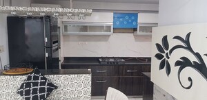 Kitchen in 3 BHK Apartment at Bodakdev – for Rent