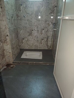 Bathroom in 1 BHK Apartment at Vakratund CHS, Ghansoli – for Rent