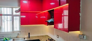 Kitchen in 3 BHK Builder Floor at ROF Aalayas, Sector 102 – for Rent