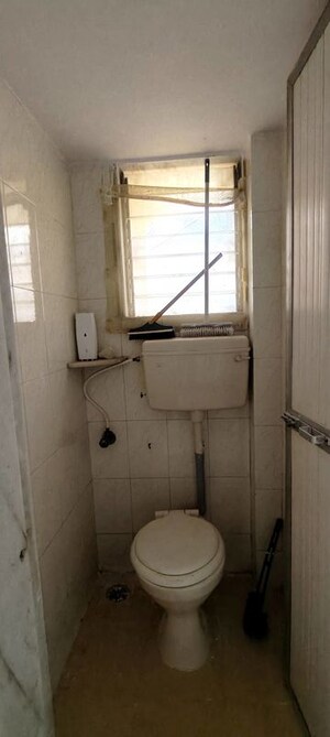 Bathroom in 1 BHK Apartment at Akruti Matoshree Kripa, Bhandup East – for Rent