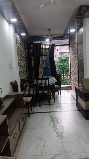 Living Room in 2 BHK Builder Floor at Malviya Nagar – for Rent