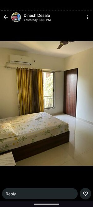 Bedroom in 3 BHK Apartment at Nilkanth Apartment Naupada, Naupada – for Rent