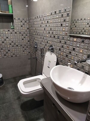 Bathroom in 1 BHK Apartment at AV Paramount Enclave Bldg No 5A, Haranwali – for Sale