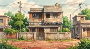  Independent House – Exterior View View at Jharasangam - for Sale