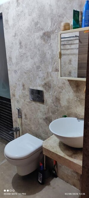 Bathroom in 2 BHK Apartment at Palacia Kingston, Thane West – for Rent