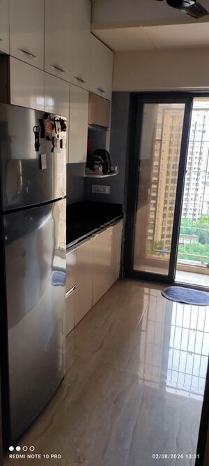 Bathroom in 2 BHK Apartment at Palacia Kingston, Thane West – for Rent