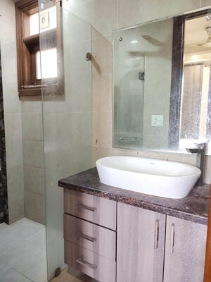 Bathroom in 3 BHK Builder Floor at Chittaranjan Park – for Sale