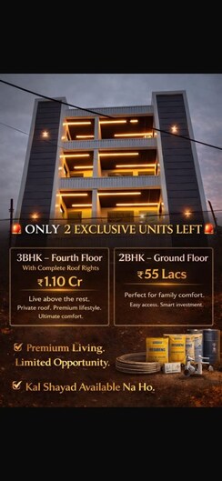 2 BHK Builder Floor For Sale in Shahastradhara Road