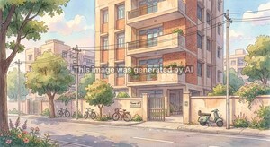  Apartment – Exterior View View at Transport Nagar - for Sale