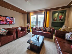 Living Room in 4 BHK Builder Floor at Greater Kailash – for Sale