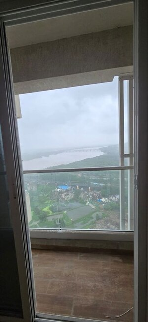Balcony in 2 BHK Apartment at Dosti West County, Balkum Pada – for Rent